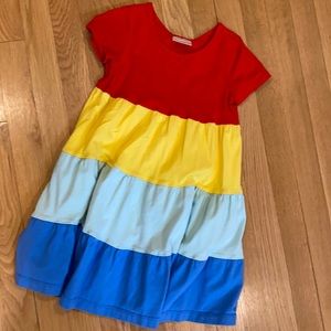 Hanna Andersson tiered cotton dress